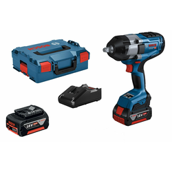 BOSCH Aku udarni odvrtači GDS 18V-1000 u L-BOXX 136 sa 2 x GBA 18V 5.0Ah/ brzi punjač