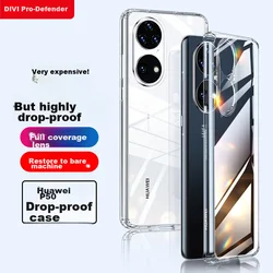 Divi Maska za mobilni telefon Huawei P50, Providna