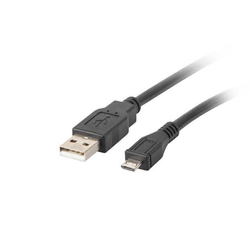 Lanberg lanberg ca-usbm-10cc-0018-bk kabel usb 1,8 m usb 2.0 micro-usb b usb a črn