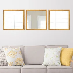 Wallity Set ogledala SETAYNA_058, 24x24cm