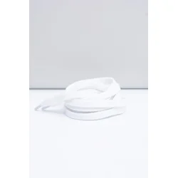 Corbby White Flat Laces