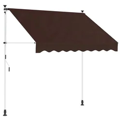 Ručno sklopiva tenda Smeđa 350 cm