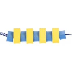 Swimming belt for kids 850 yellow/blue