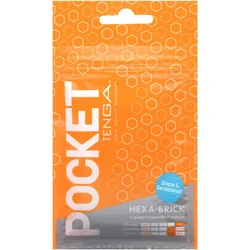 Masturbator Tenga Pocket Stroker Hexa Brick