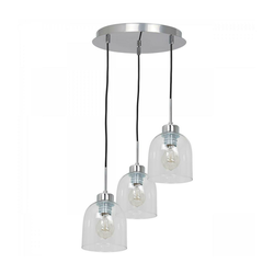Okrugli luster na sajli FILL 3xE27/60W/230V