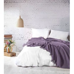 Aberto Design Double Prekrivač Mona, 220x240cm, Ljubičasta