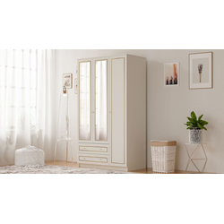 Hanah Home Ormar Rb-077-01, 105x180x52 cm, Bež