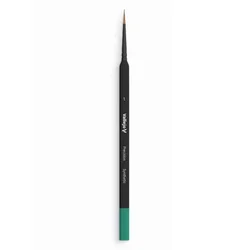Round Synthetic Brush, Triangular Handle No. 1