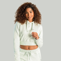 STRIX Ženski duks Essential Cropped Moon Grey
