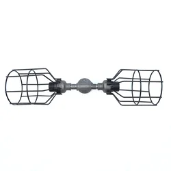 Opviq Zidna lampa E27 Socket, Crna
