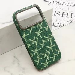 Futrola monogram magsafe za iphone 17 pro (6.3) zelena ( F125049 )