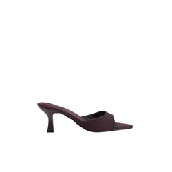 Trendyol Shoes Ženske papuče Takss25To00111, Čokoladne