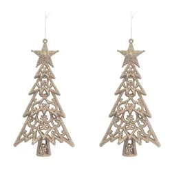 Lilium metalne jelke set/2 14cm  058397