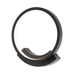 Braytron Zidna svetiljka BRY-NELA-WL1-12W-RND-CRNA-3000K