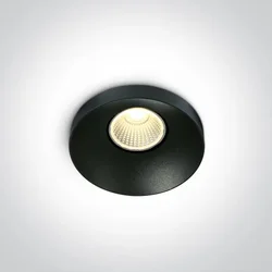 UGRADBENA SVJETILJKA LED/8W/3000K/560lm/230V IP20 CRNA