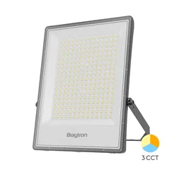Braytron LED reflektor BRY-FLOOD-PF-300W-GRY-3IN1-IP65
