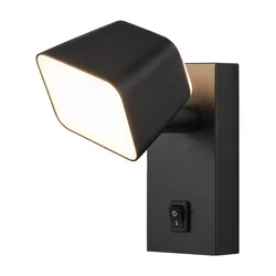 MASTER Lampa LED zidna 150x80x145mm 7W 4000K LXD0940F-7 crna