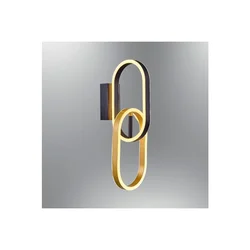 Opviq zidna lampa Elips 1430-APL, LED 12 W, crna