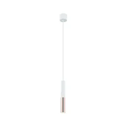 Open Design OR80858 - Luster na sajli SLIMI 1xG9/3,5W/230V bela/roze zlato