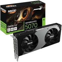 Inno3D GeForce RTX 5070 Twin X2 12GB GDDR7 192bit N50702-12D7-195064N
