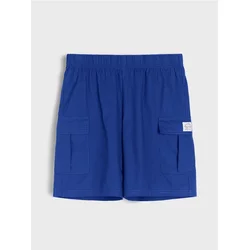 Sinsay - Cargo šorc - grey blue