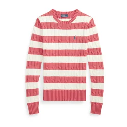 Polo Ralph Lauren Pulover rdeča/bela