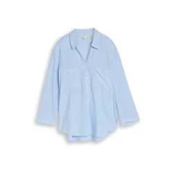 TOM TAILOR Bluza  svetlo modra / bela