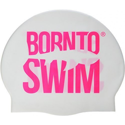 Borntoswim classic silicone pink/clear