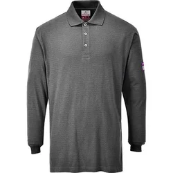 PORTWEST Polo majica sa dugim rukavima FR10 - vatrootporna antistatik/ siva