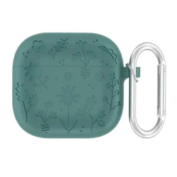 Zastitna futrola Flower za Airpods 4 zelena