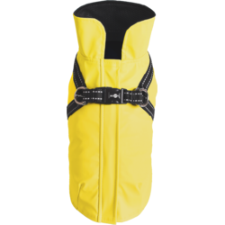 Bobby Pasji dežni plašček Tom, yellow - 52XL