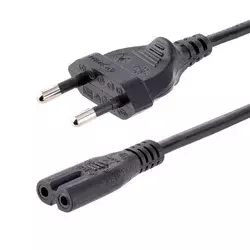 StarTech.com PXTNB2SEU1M napajalni kabel Črna 1 m CEE7/16 C7 spojka