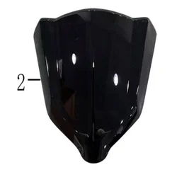 Dekorativni vizir prednje maske, crna 2002-30-00002 za skuter Motovene New Flash HF