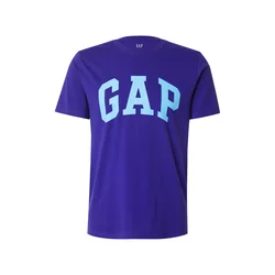 GAP Majica EVERYDAY svetlo modra/vijolično modra