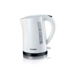 Severin WK 3494 Water boiler 360° central-cordless-system capacity 1,5 l 2200 W black-white WK 3494