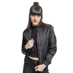 Pomlad/jesen jakna ženska - Basic - URBAN CLASSICS - TB807_black