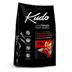 KUDO RED MEAT & VEGETABLES ADULT MEDIUM & MAXI 3Kg