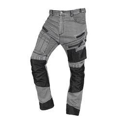 NOL Radne hlače DENIM Oxford, sive, vel S