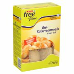 BIO KORUZNE ŽEMLJE BREZ GLUTENA, SPAR FREE FROM, 4/1, 250G