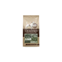 QUATTRO Suva hrana za odrasle pse malih rasa Monoprotein Grain free - Jagnjetina 1.5kg