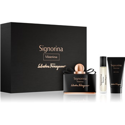 Salvatore Ferragamo Signorina Misteriosa darilni set V. parfumska voda 50 ml + parfumska voda roll-on 10 ml + losjon za telo 50 ml