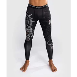 Venum Gladiator 5.0 Muške Helanke Crno/Srebrne M