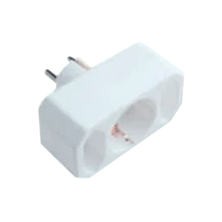 Razvodnik gzb01/01-2a trostruki 2euro+1šuko 16a/3680w , beli