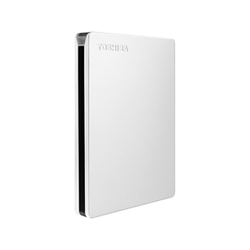 TOSHIBA eksternni HDD 2TB Canvio Slim (Srebrna) - HDTD320ES3EA