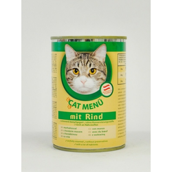 Cat Menu Vlažna hrana govedina 415g