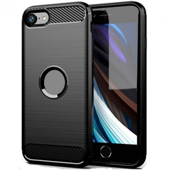 Futrola Carbon Shield TPU za Apple iPhone 7/iPhone 8/iPhone SE 2020/iPhone SE 2022 - Crna KP29528