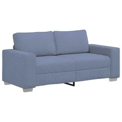 Vidaxl Dvosed moder 180x77x82 cm žametno blago
