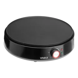 VIVAX Home PM-1200TB Pekač za palačinke, 1200W, Crni
