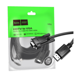 Hoco HDMI na VGA kabl, dužina 2 met.