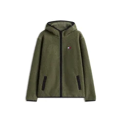 Tommy Jeans Jopa iz flisa oliva